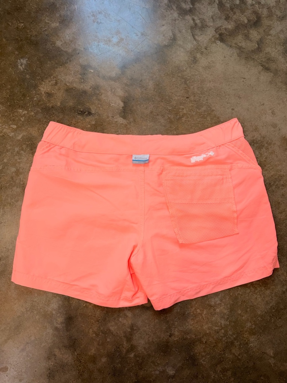 Columbia Coral Omni-Shade Hiking Shorts Women’s Outdoor Fishing Trail Shorts L - Picture 12 of 14